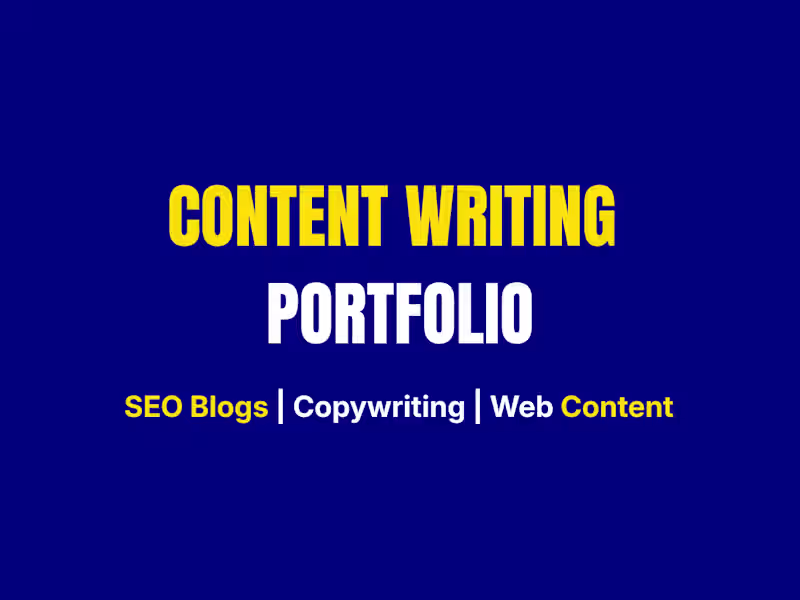 Cover image for I create engaging, clear, and SEO-friendly content that attr...