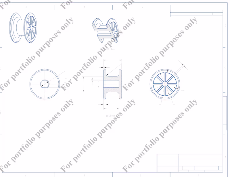 Cover image for Drum - Technical Drawing