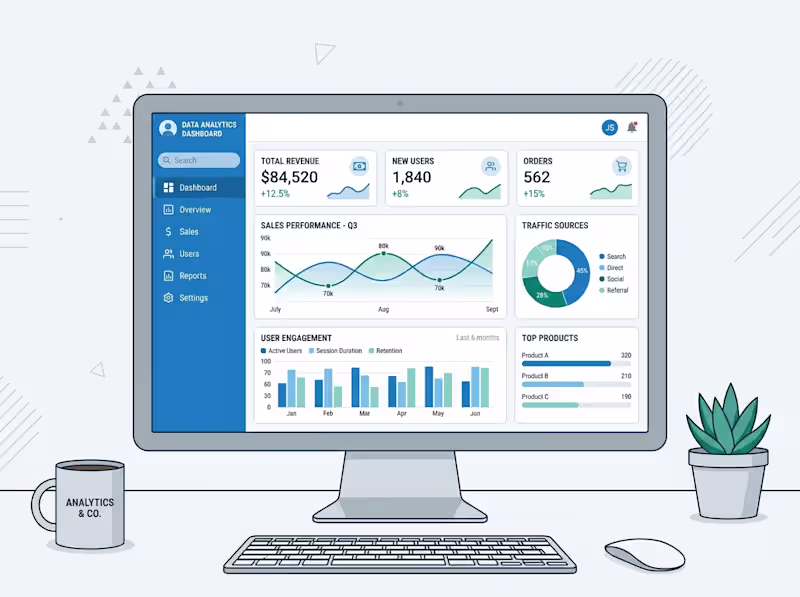 Cover image for Dashboard & Web App UI Design