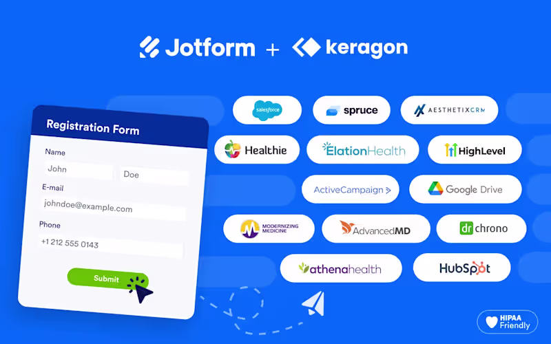 Cover image for I Will Build Jotform Forms and Keragon Automations
