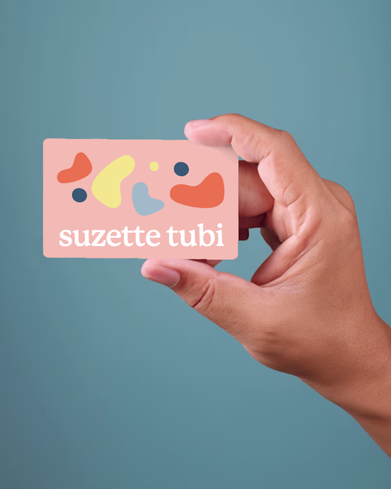 Cover image for Rebrand & Business Card Design for Suzette Tubi