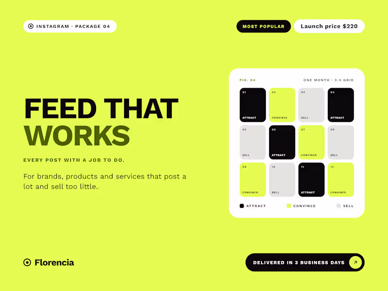 Cover image for Feed that Works: Tailored Instagram Strategy