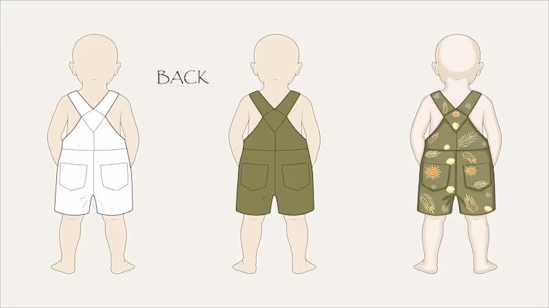 Cover image for Summer Vacation Romper Collection –