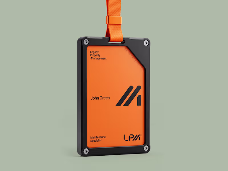 Cover image for Brand identity created for Legacy