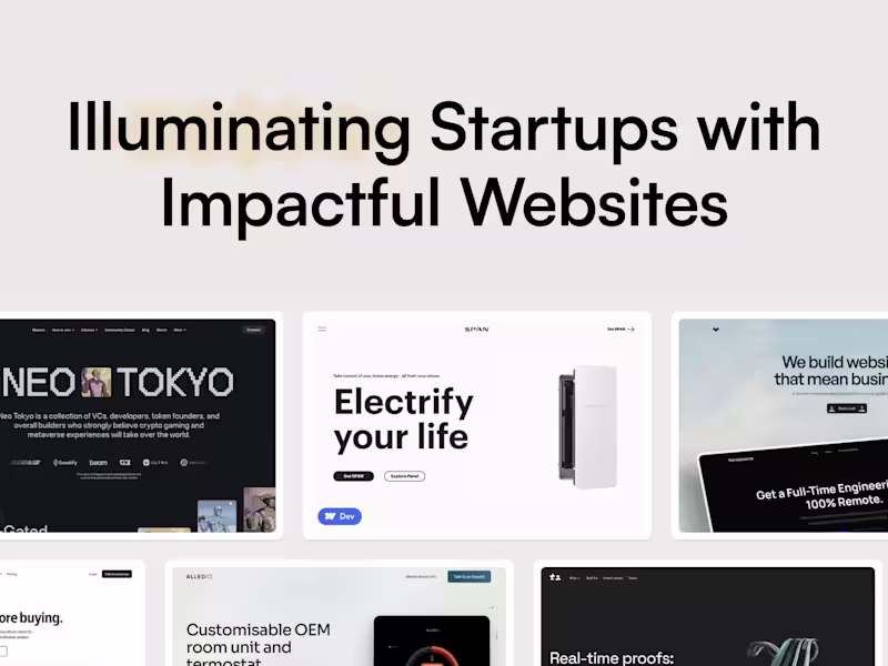 Cover image for Expert Website Development in Webflow