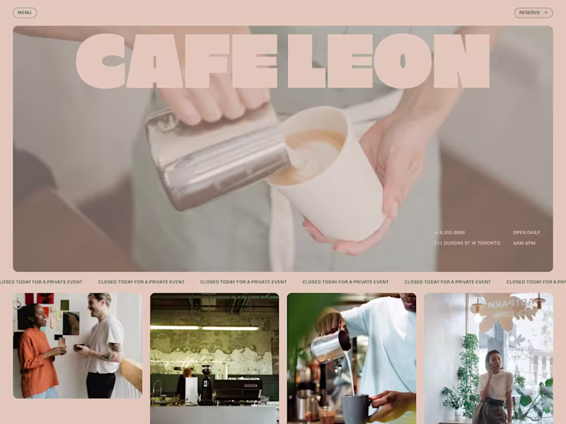 Cover image for Cafe Leon