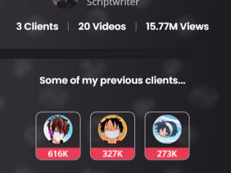 Cover image for 60+ Minutes YouTube Anime Recap Script