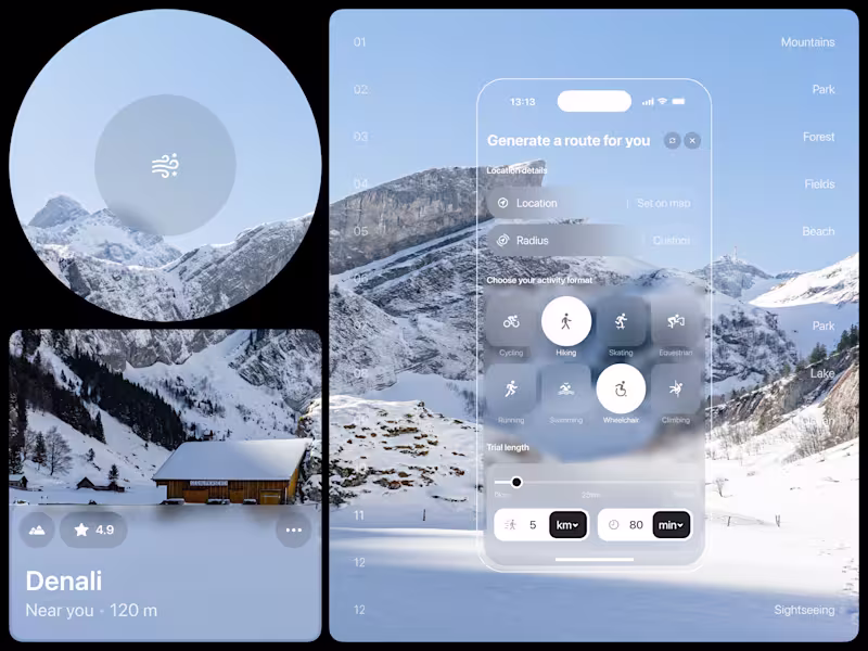 Cover image for ❄️ Product design for the travel app | Hyperactive