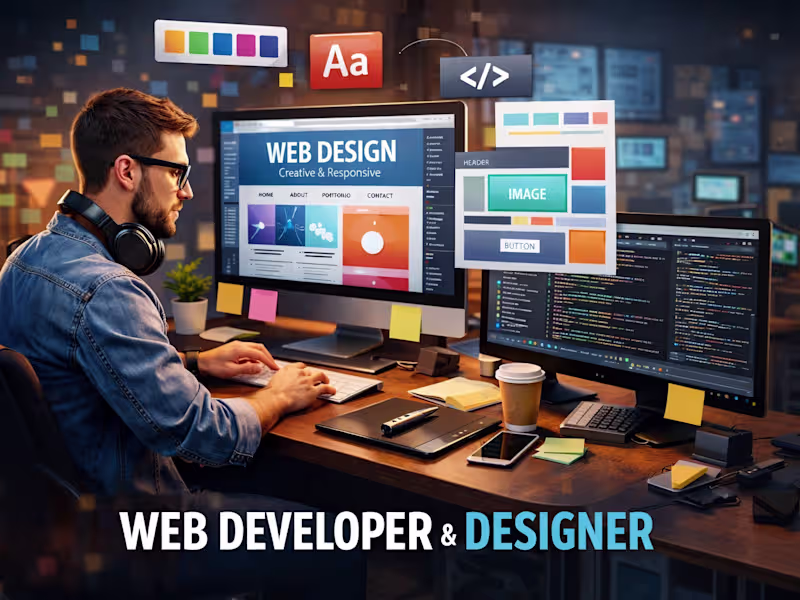 Cover image for Web Design & Development | Wix | Shopify | WordPress