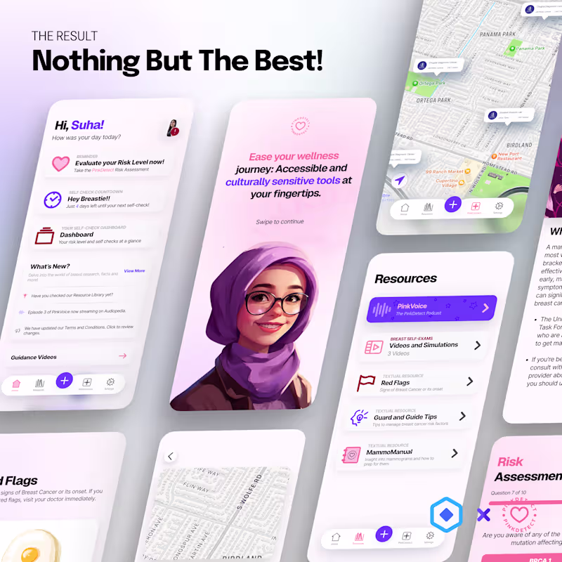 Cover image for PinkDetect™ - UX Case Study