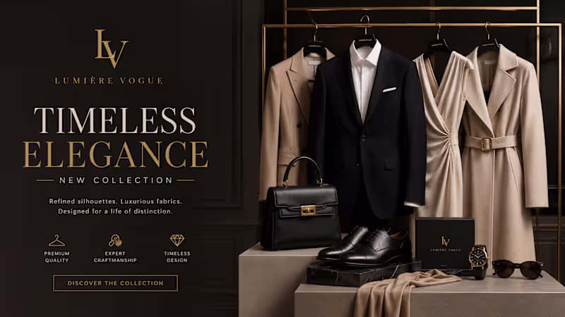 Cover image for Luxury Fashion Collection designed for