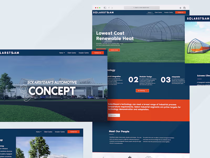 Cover image for SolarSteam | Brand Identity