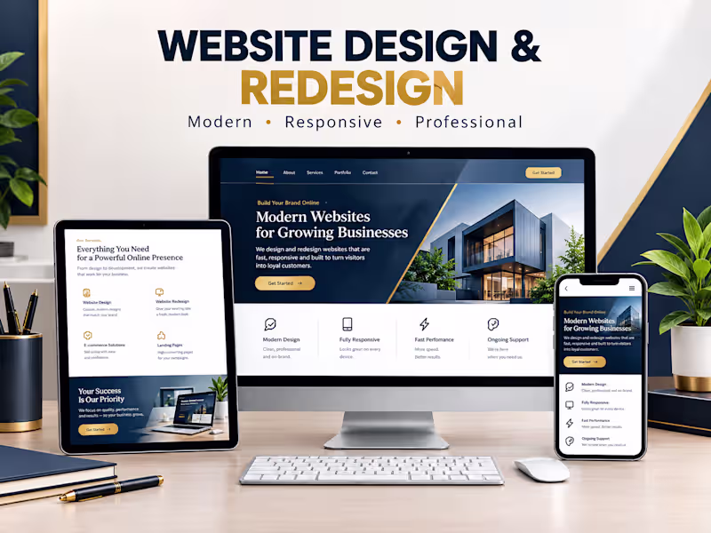Cover image for Website Design & Redesign for Businesses
