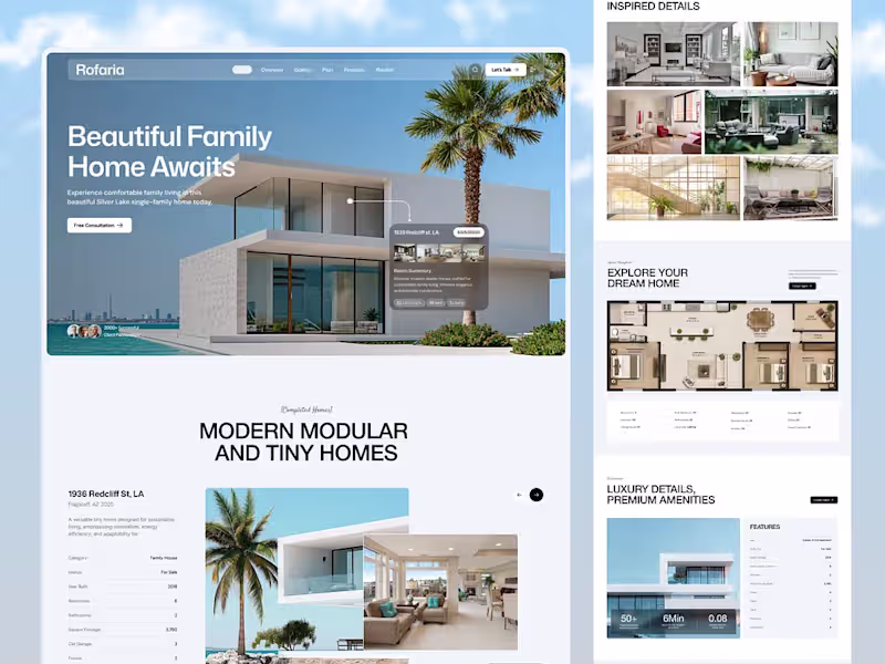 Cover image for Real Estate Website Design