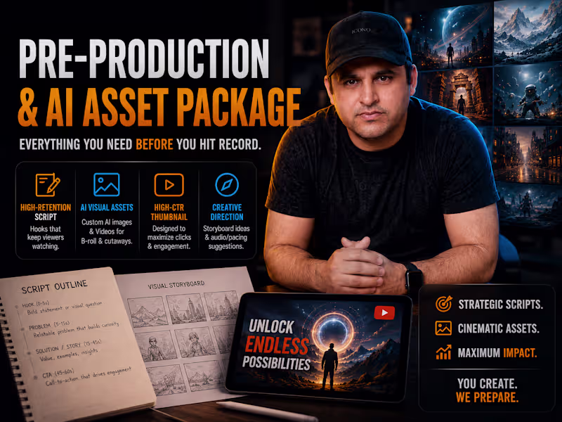 Cover image for Pre-Production & AI Asset Package