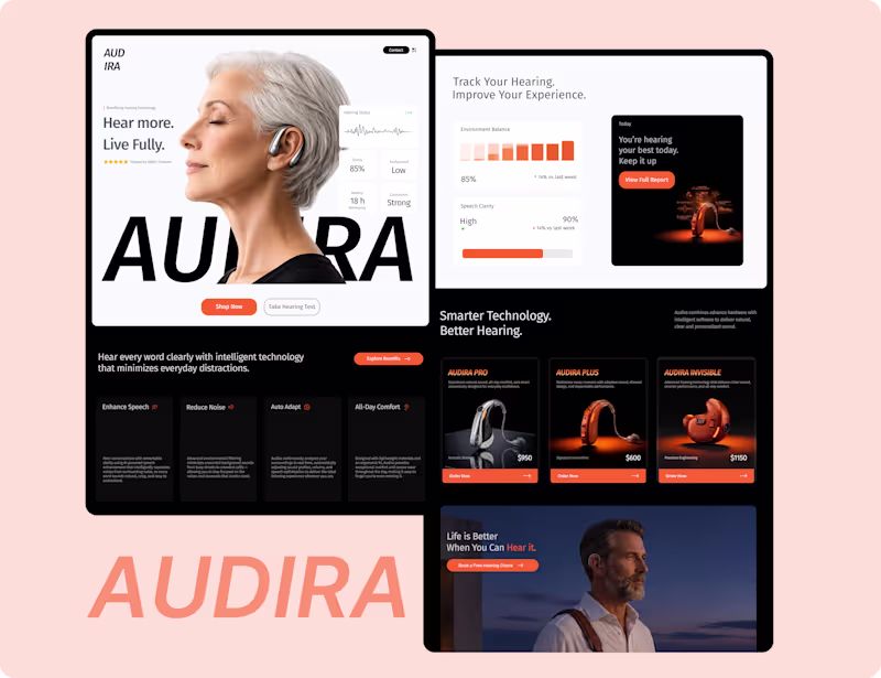 Cover image for Premium E-commerce Landing Page Design
