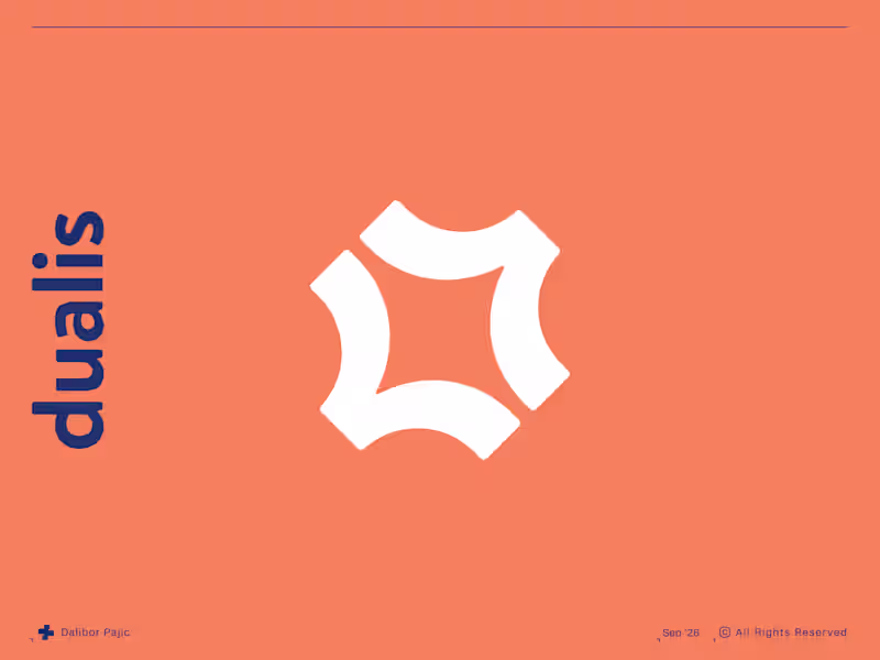 Cover image for Dualis — Modern Logo & Brand Identity