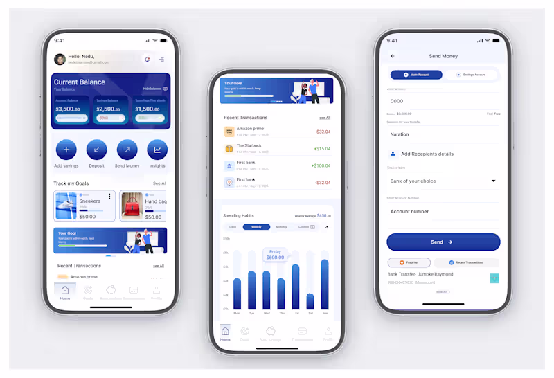 Cover image for Mobile App UI/UX Design