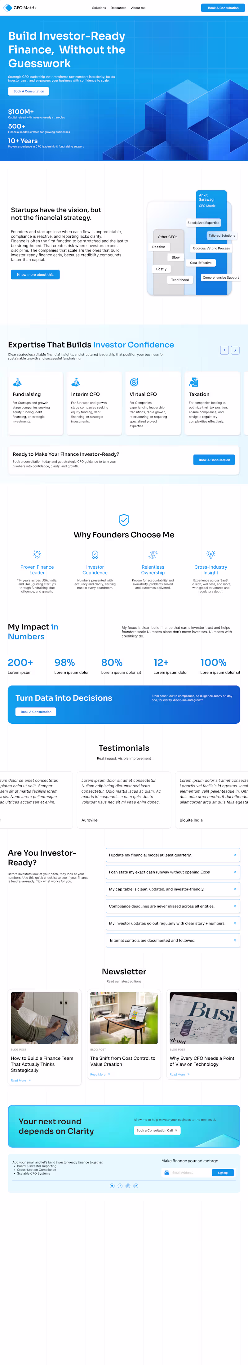 Cover image for Designed the website UI for