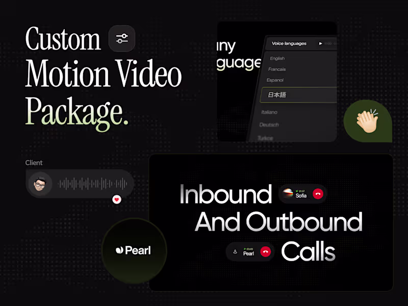 Cover image for 💻 Custom Motion Video Package | Let's talk