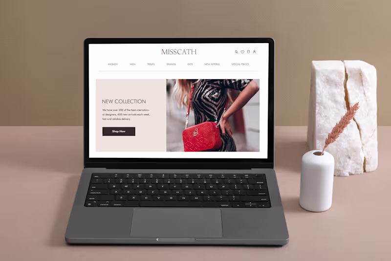Cover image for Misscath Ecommerce website 