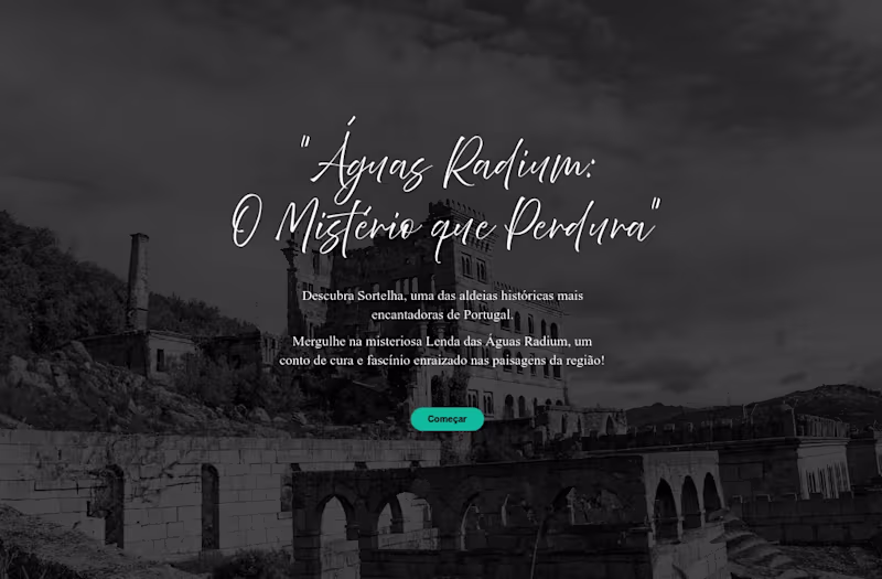 Cover image for Águas Radium: O Mistério que Perdura | Interactive Documentary