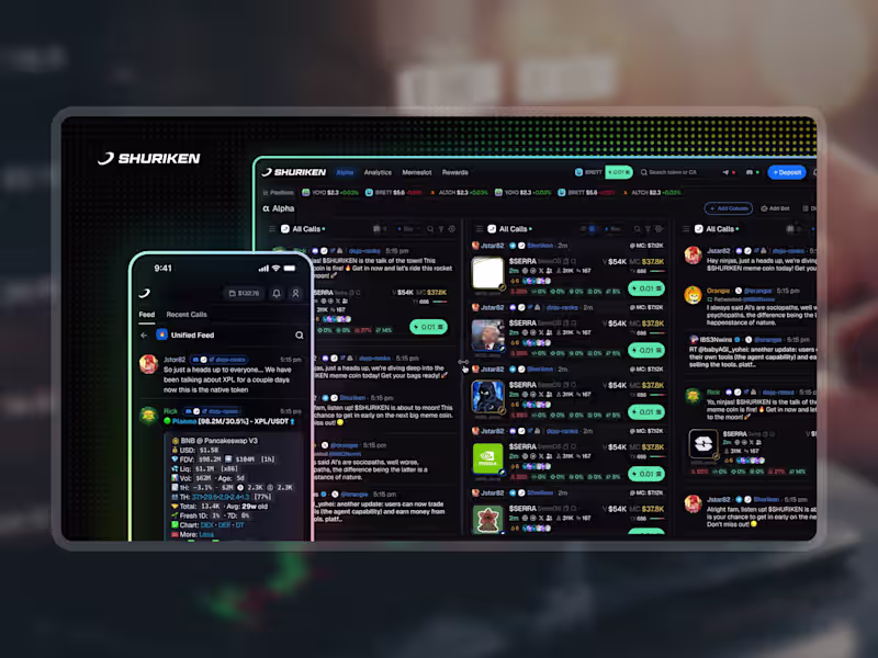 Cover image for Shuriken Multi-Chain Trading Platform Development