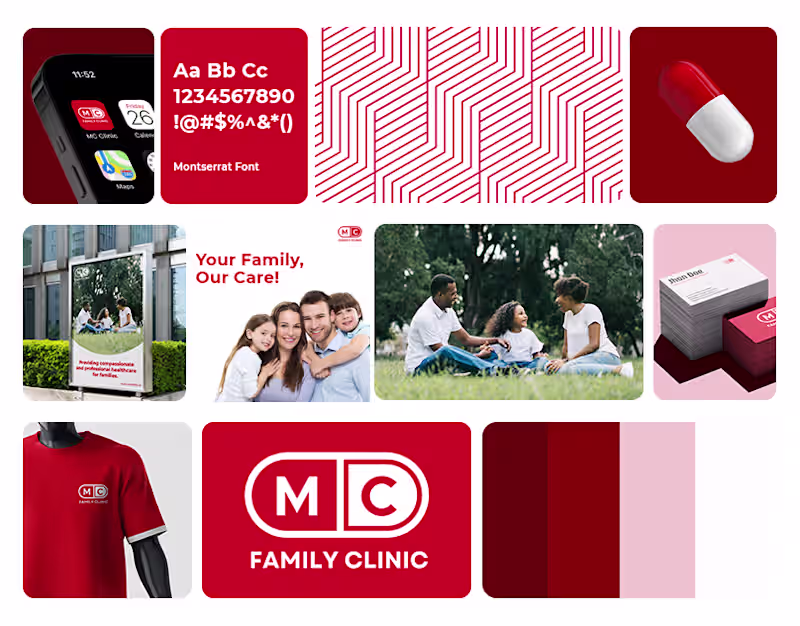 Cover image for MC Clinic | Family Clinic Brand Identity