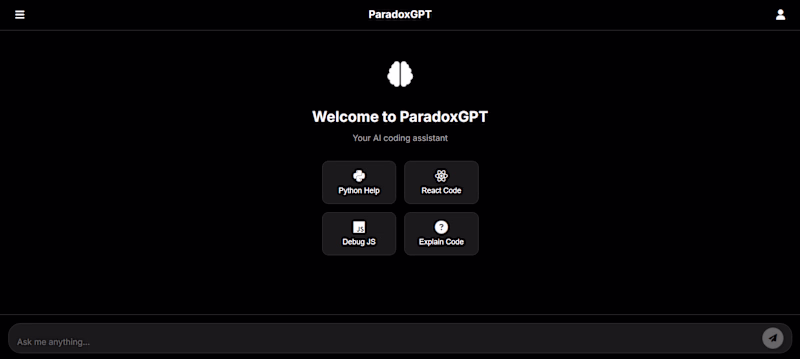 Cover image for ParadoxGPT AI System