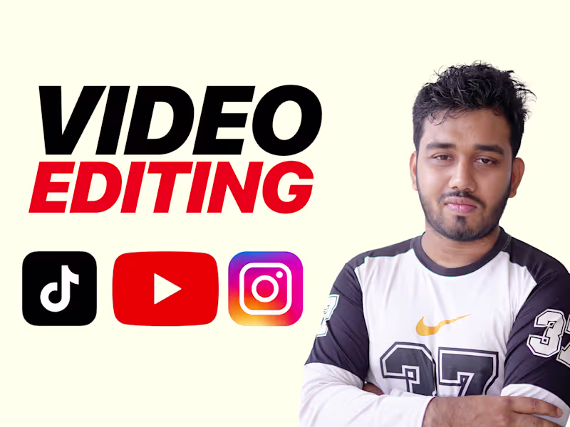 Cover image for I will do professional video edit, you tube and commercial 