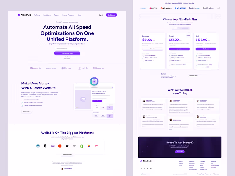 Cover image for Website UI Design