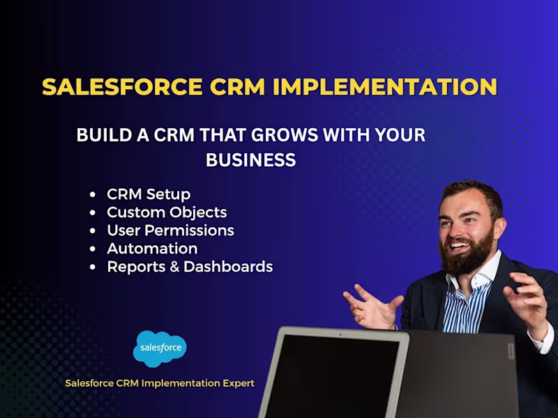 Cover image for Salesforce CRM Implementation