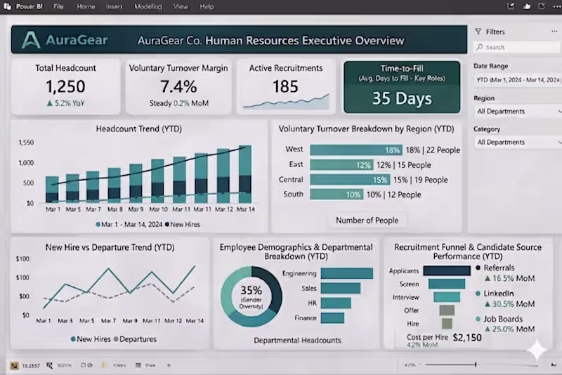 Cover image for Data Analytics & Power BI Dashboards for Business Growth