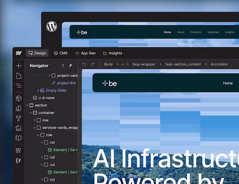 Cover image for Legacy → Webflow Migration