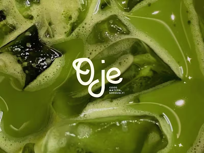 Cover image for Oje - A Bold, Gen Z Matcha Brand