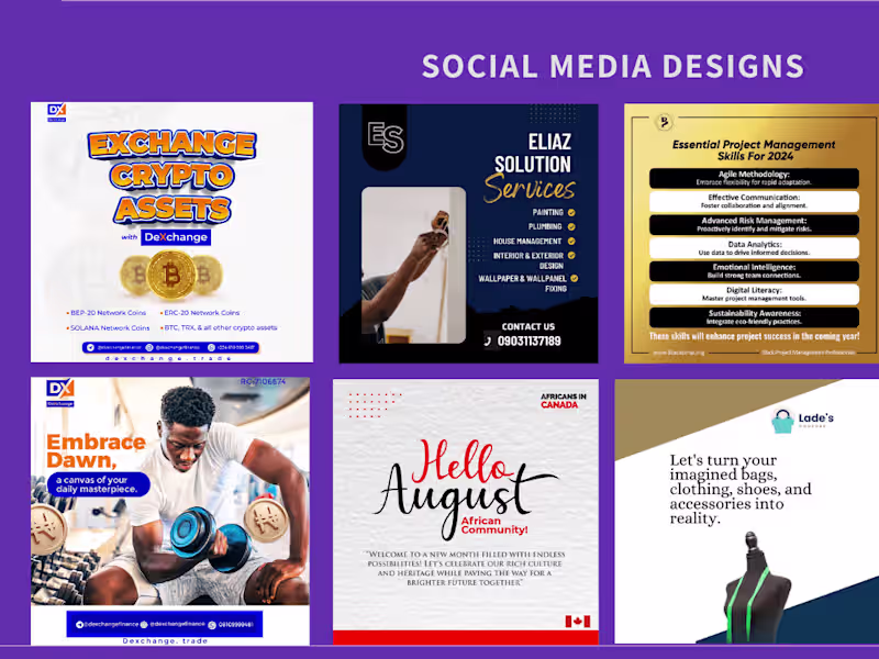 Cover image for Social Media Designs  