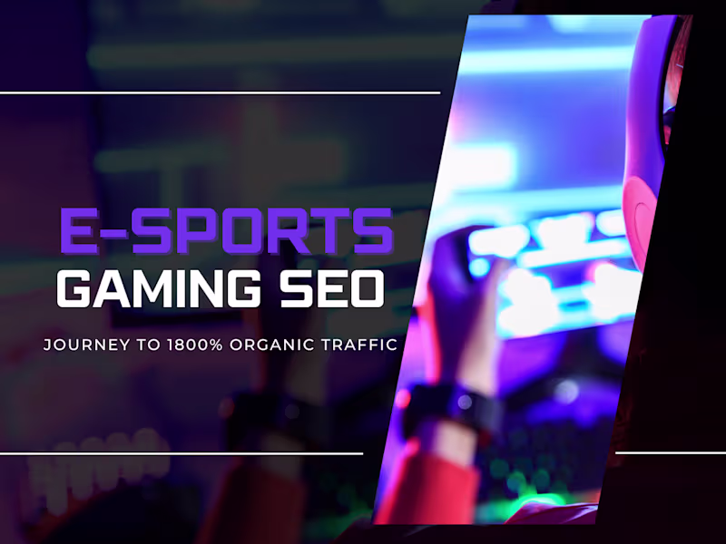 Cover image for Global eSport Betting Platform SEO Optimization