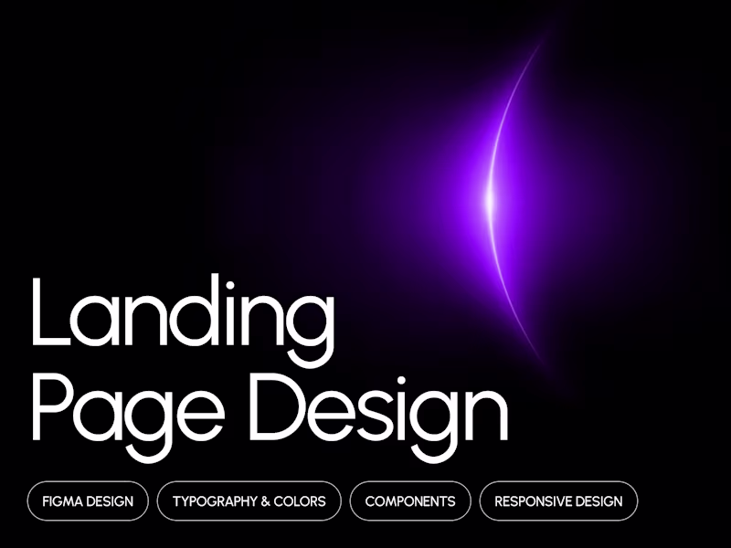 Cover image for Landing Page Design