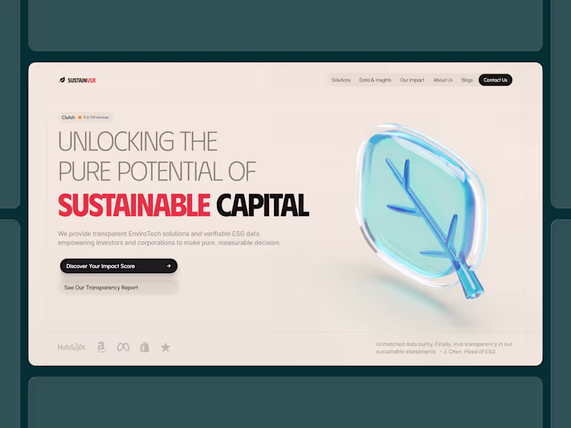 Cover image for Website Hero Section UI Design