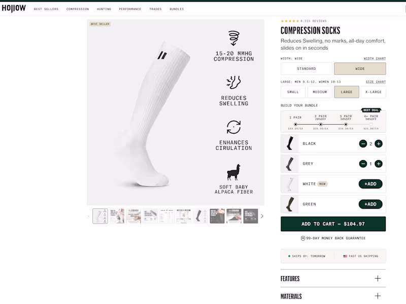 Cover image for Hollow — Custom Shopify Bundle & PDP Development
