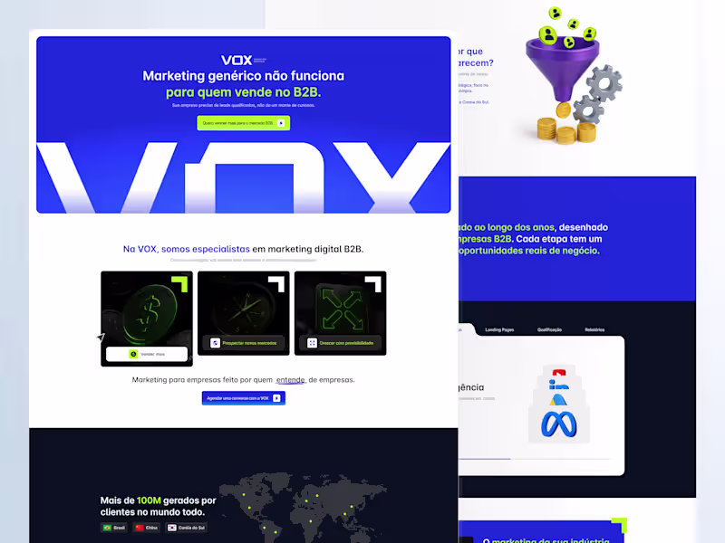 Cover image for I recently worked on the design and development of VOX’s web...