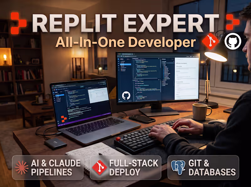 Cover image for Replit Full-Stack Engineering (All in one)
