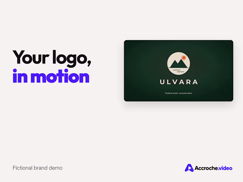 Cover image for Logo Reveal - 5-8s with Sound Design, 2 Formats