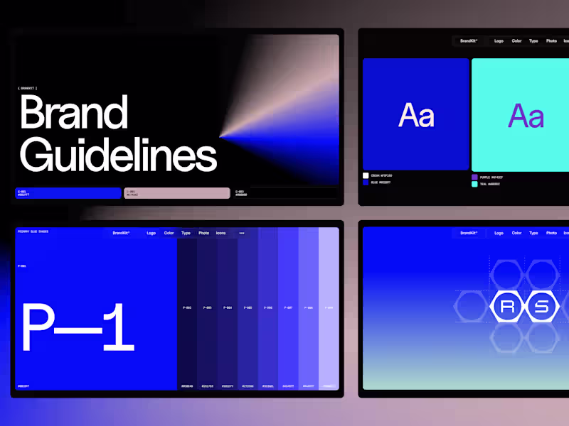 Cover image for Brand Guidelines Design