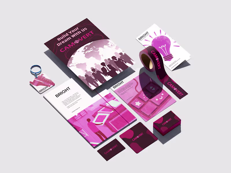 Cover image for CAMOVERT communication BPO Company Brand Logo Logo Format is...