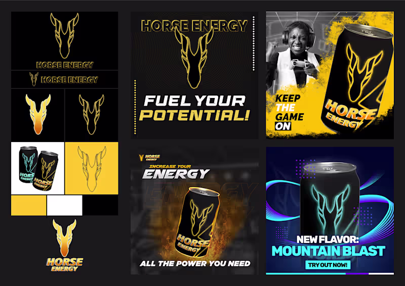 Cover image for Horse Energy on Behance