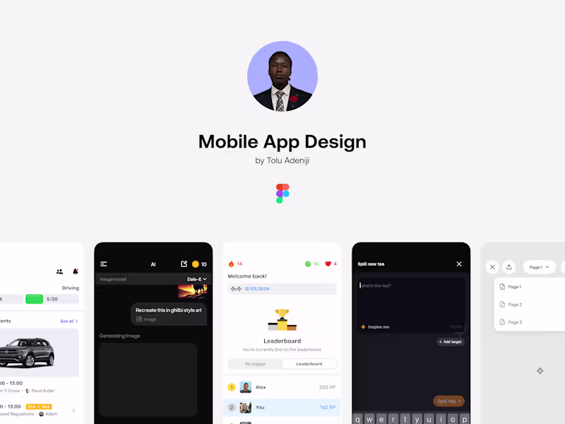 Cover image for Mobile App Design