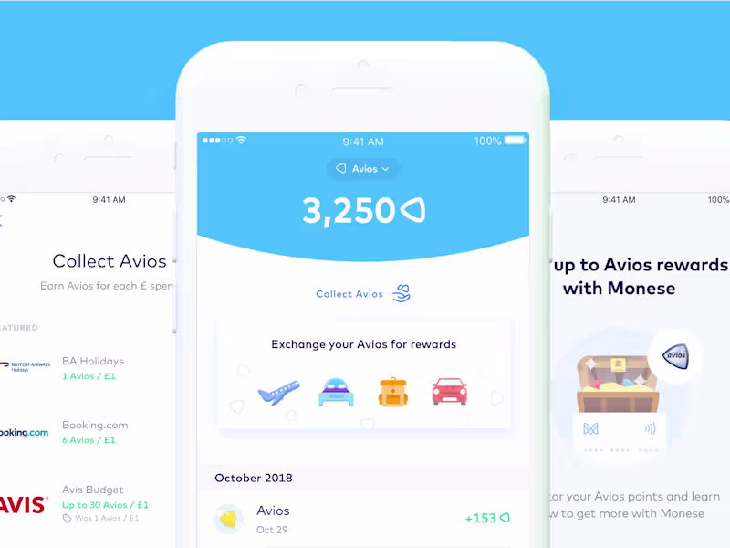 Cover image for Monese + Avios: A current account that’s also a reward centre