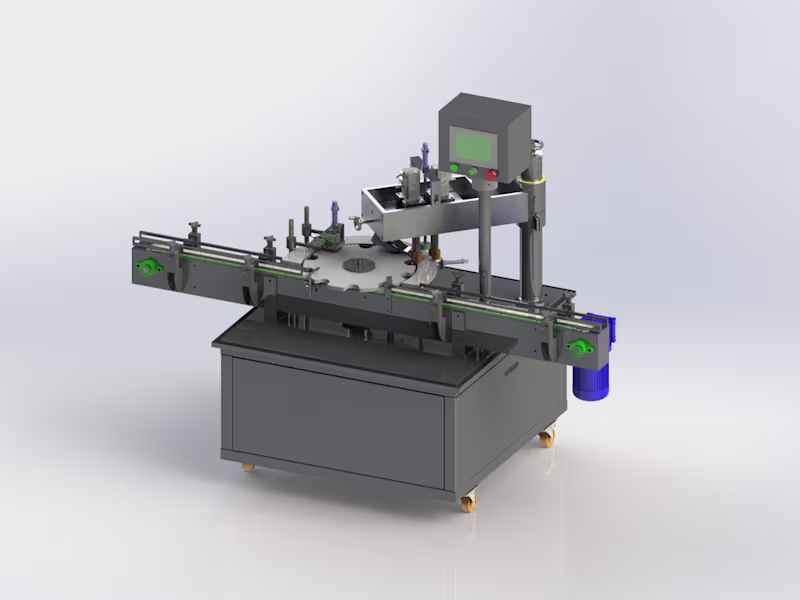 Cover image for Filling & Capping Machine 3D