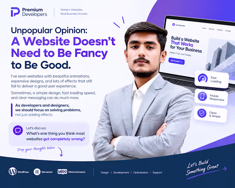Cover image for Professional WordPress Website Development